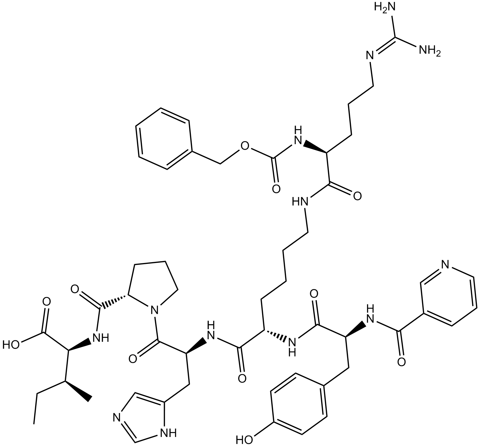 CGP 42112 Chemical Structure