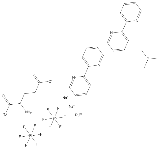 RuBi-Glutamate Chemical Structure