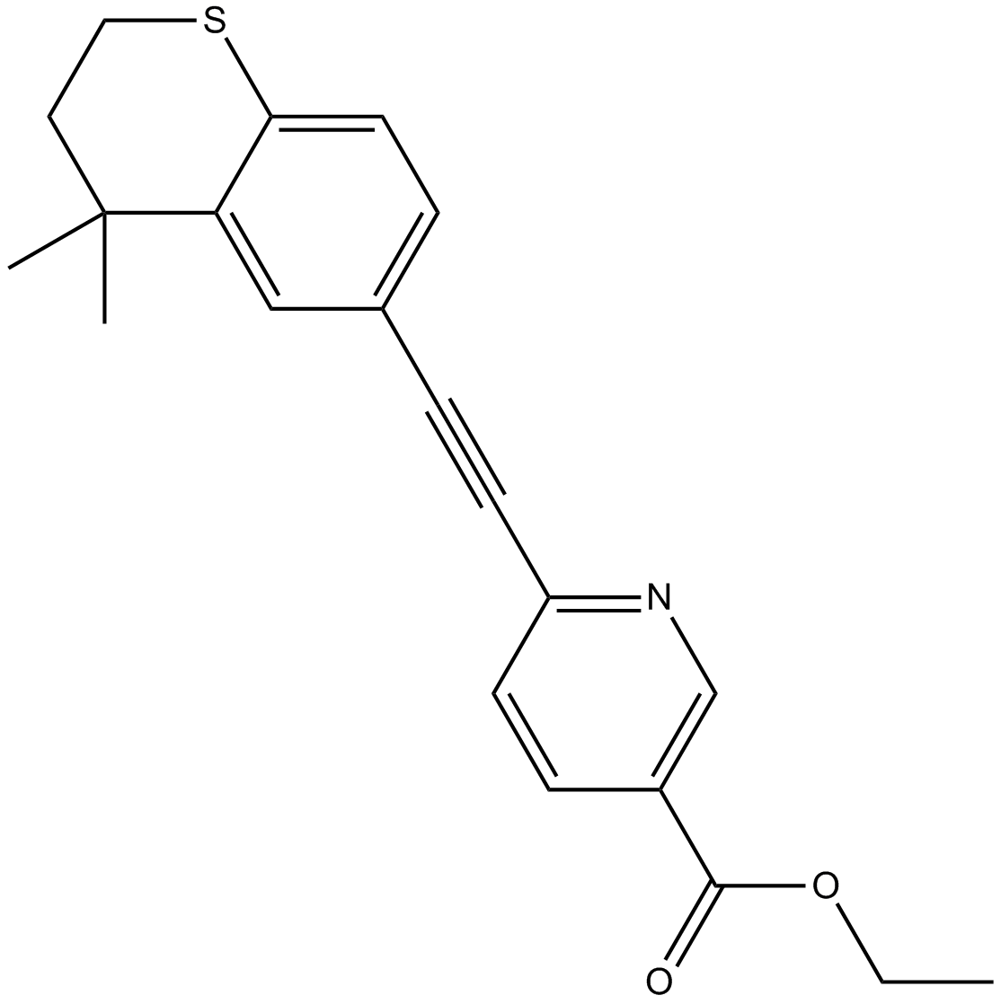 Tazarotene Chemical Structure