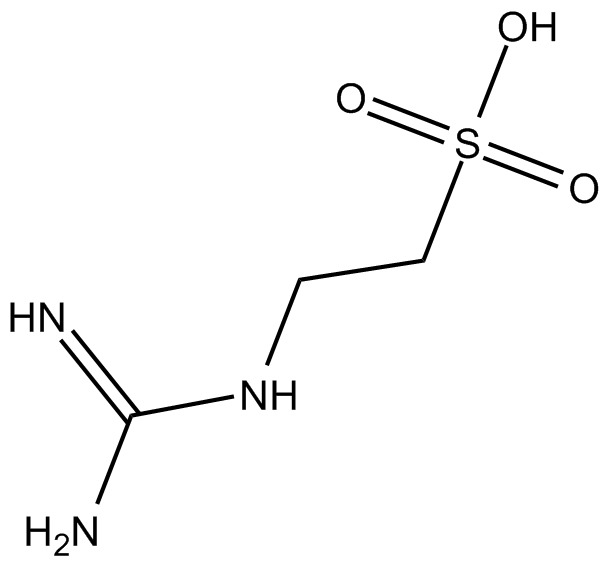 Guanidinoethyl sulfonate Chemical Structure