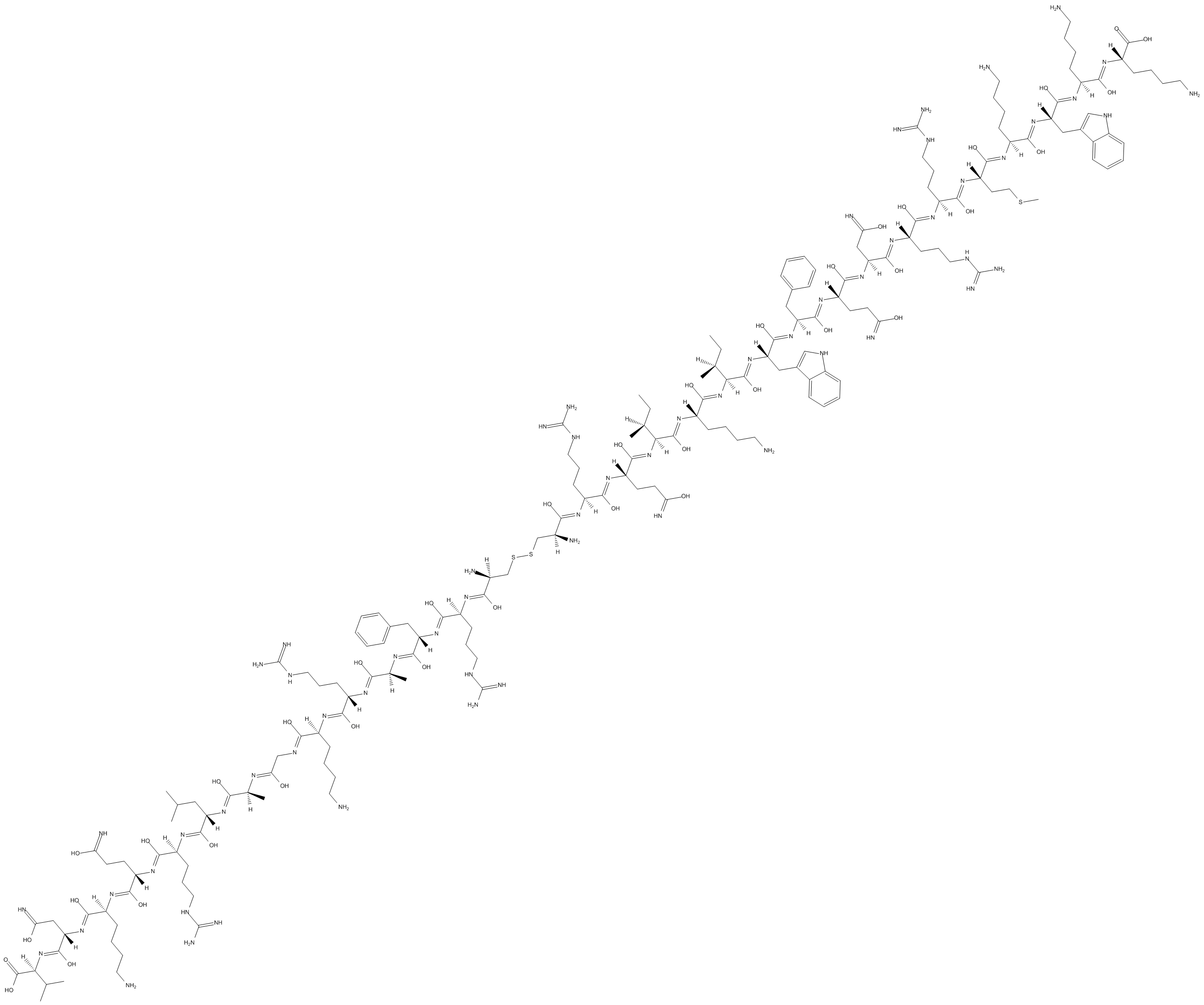 PKC β pseudosubstrate Chemical Structure