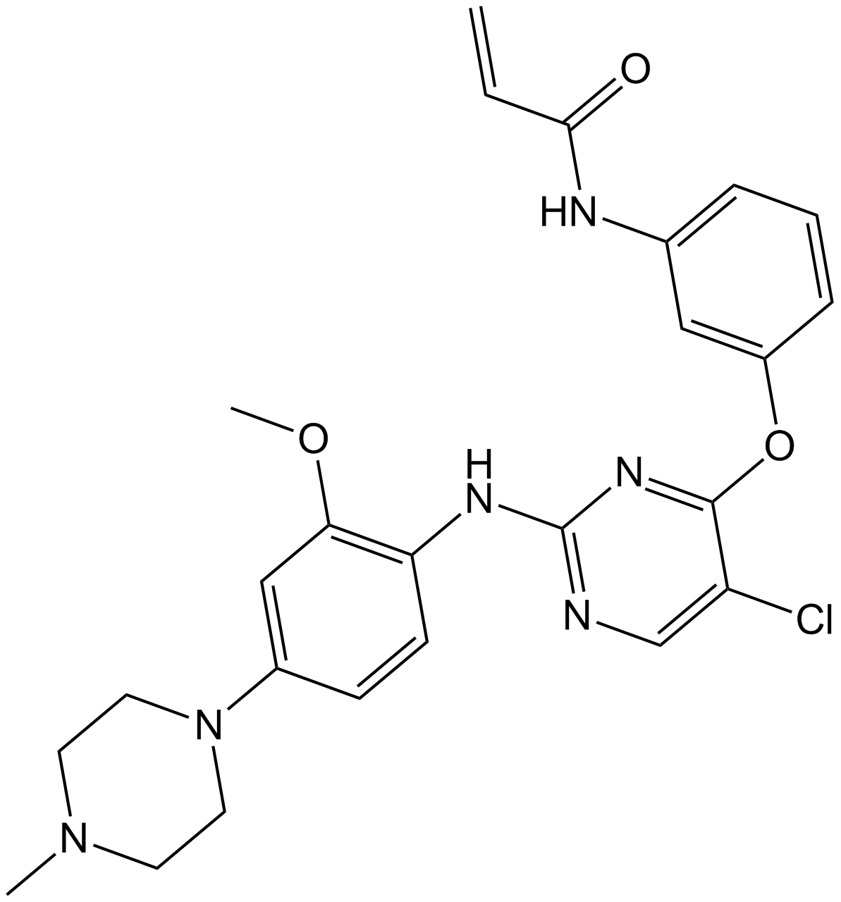 WZ4002 Chemical Structure