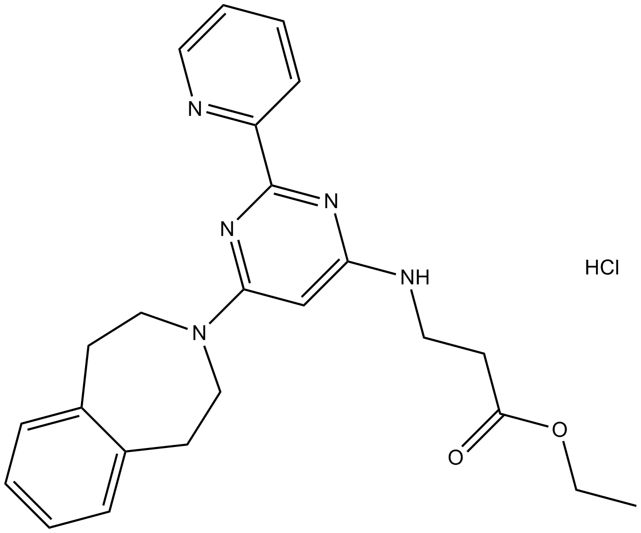 GSK J4 HCl Chemical Structure