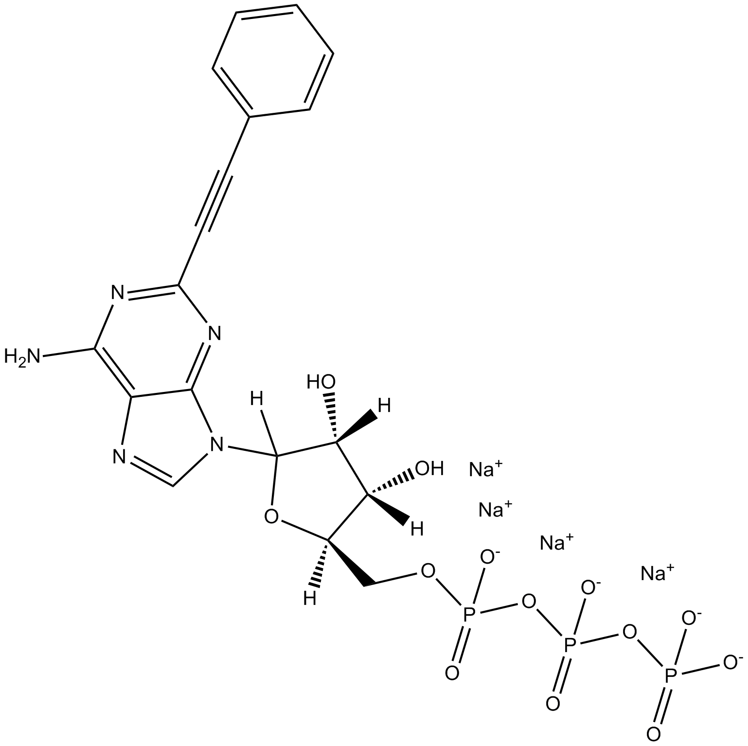 PF9 tetrasodium salt Chemical Structure