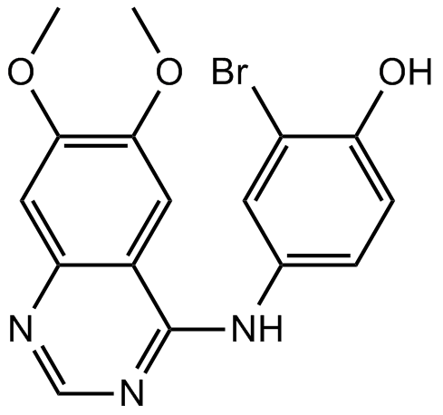 WHI-P154 Chemical Structure