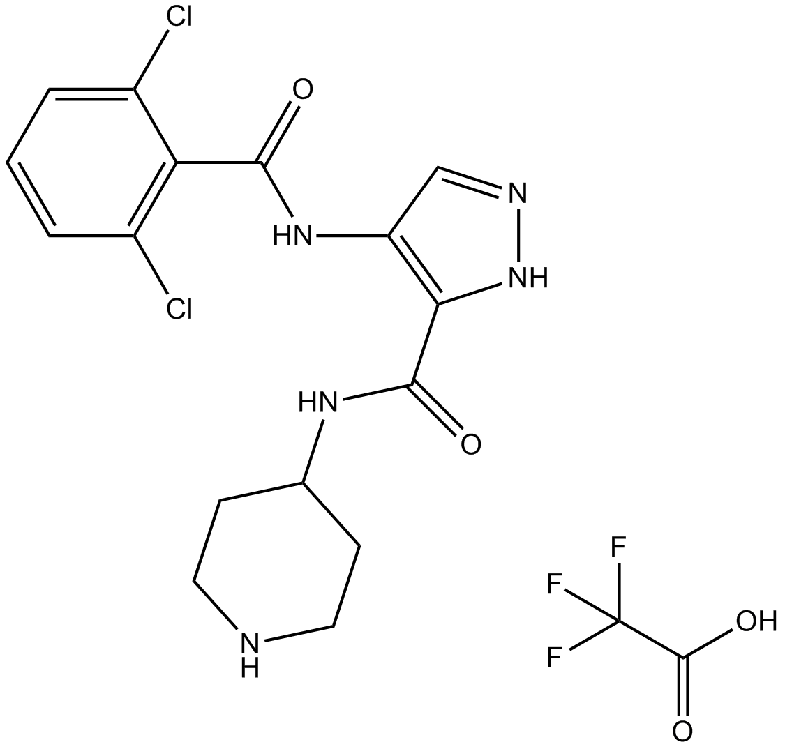 AT7519 trifluoroacetate Chemical Structure