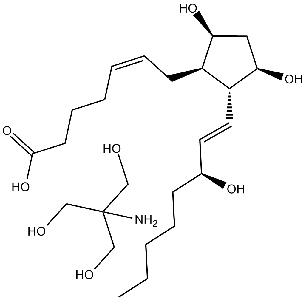 Prostaglandin F2α Chemical Structure