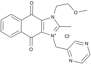 YM-155 hydrochloride Chemical Structure