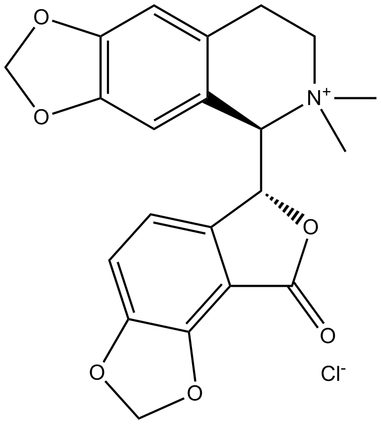(-)-Bicuculline methochloride Chemical Structure