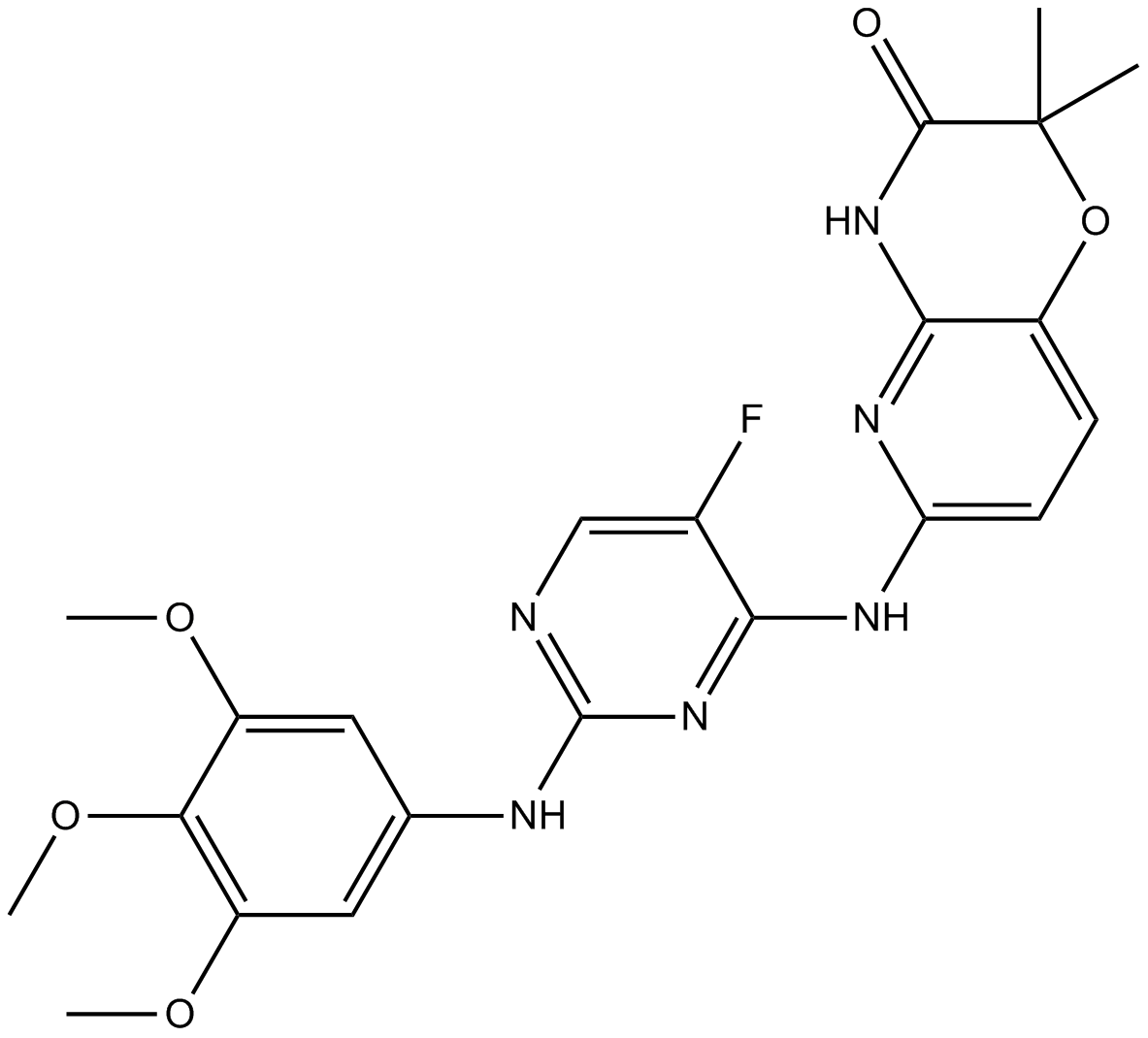 R406(free base) Chemical Structure