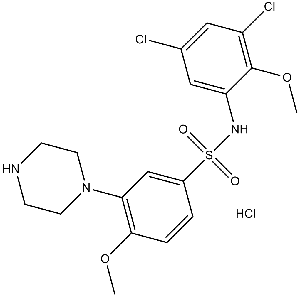 SB 399885 hydrochloride Chemical Structure