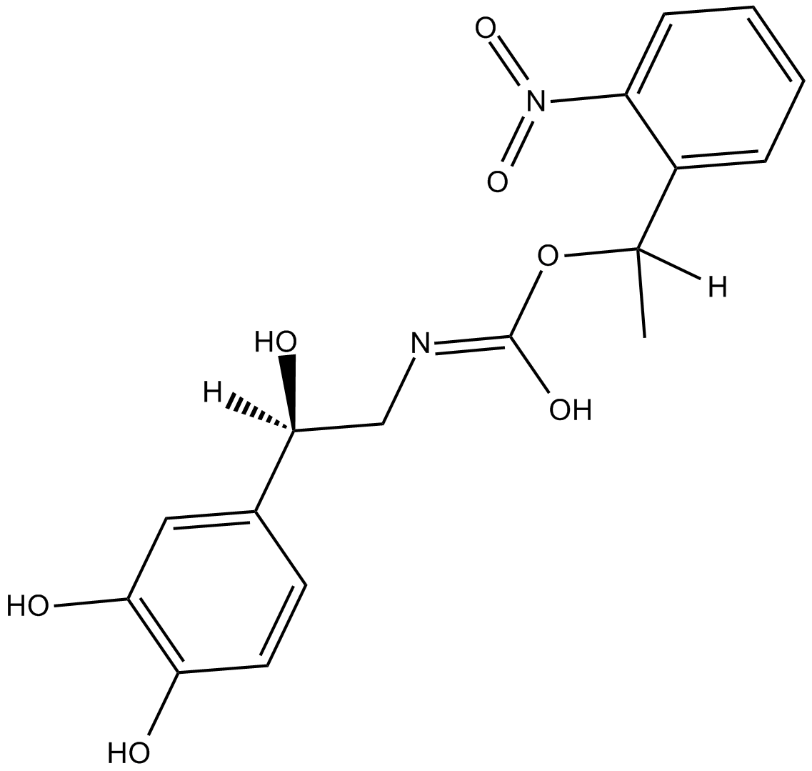 NPEC-caged-noradrenalin Chemical Structure