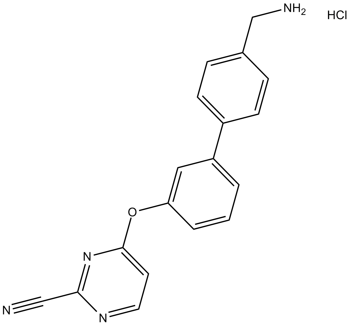 Cysteine Protease inhibitor hydrochloride Chemical Structure