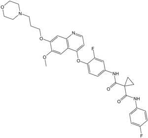 Foretinib (GSK1363089) Chemical Structure