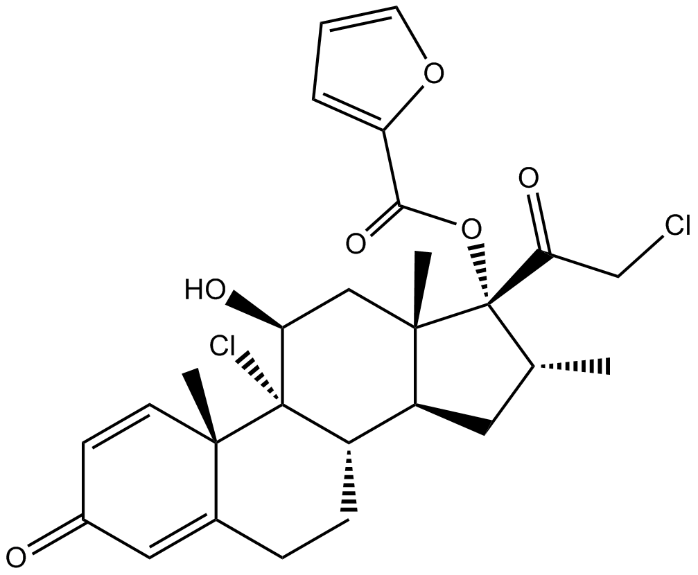 Mometasone furoate Chemical Structure