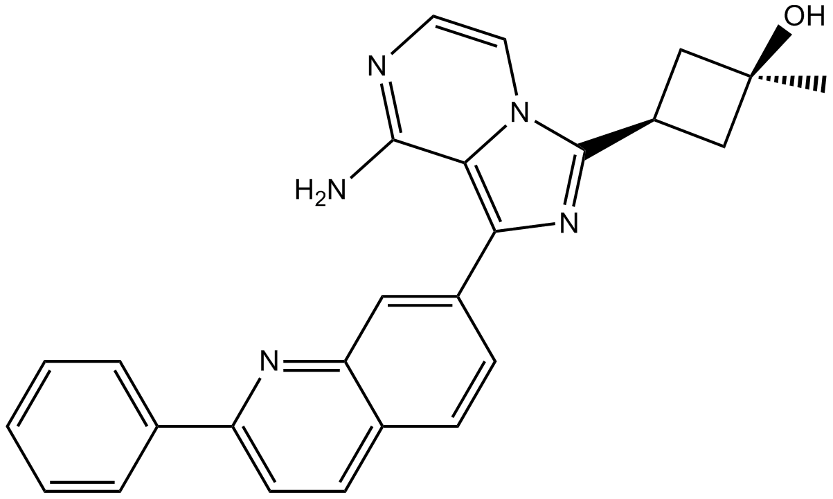 Linsitinib Chemical Structure