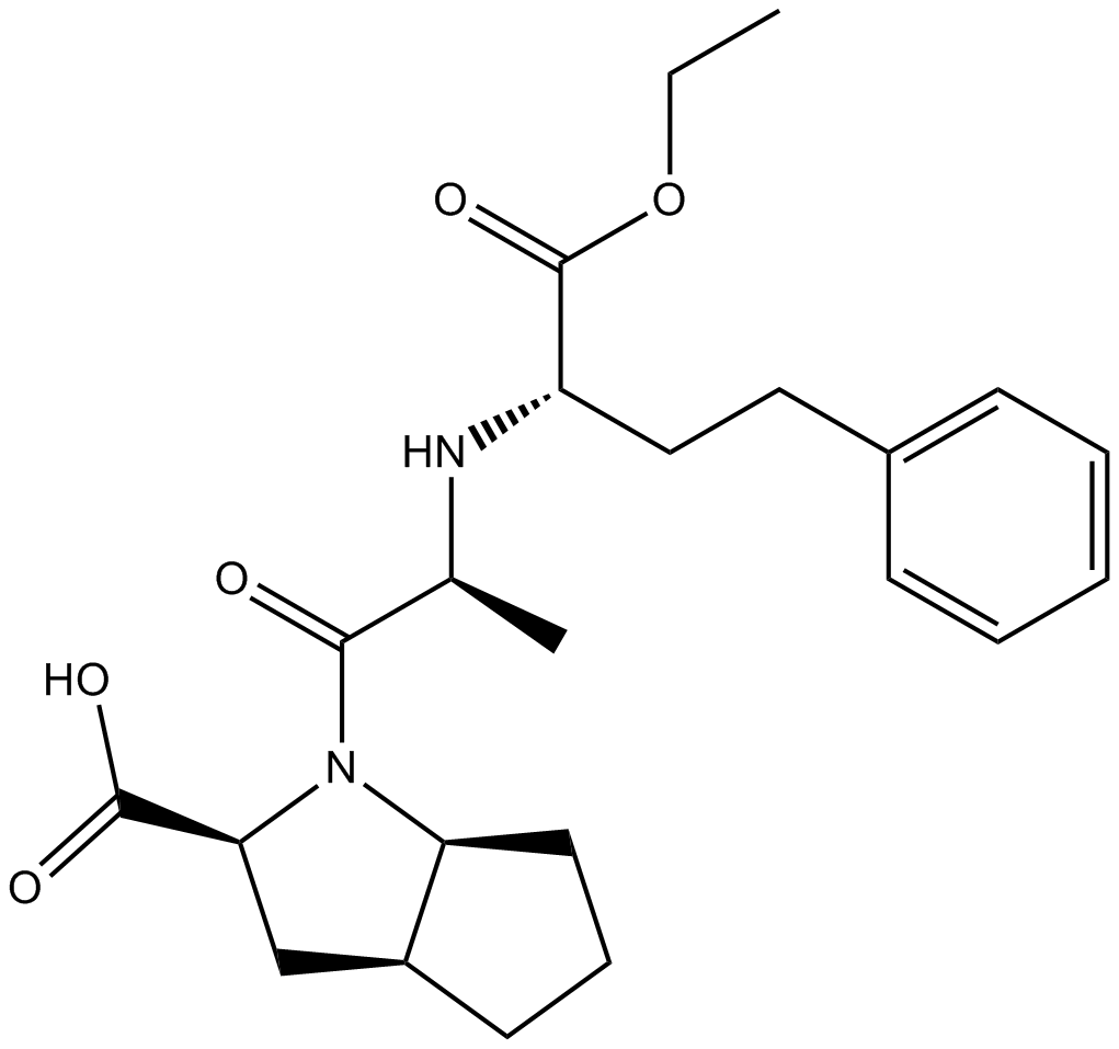 Ramipril Chemical Structure
