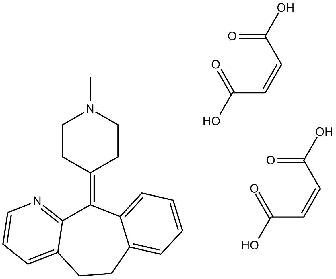 Azatadine dimaleate Chemical Structure