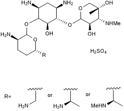 Gentamycin Sulfate Chemical Structure