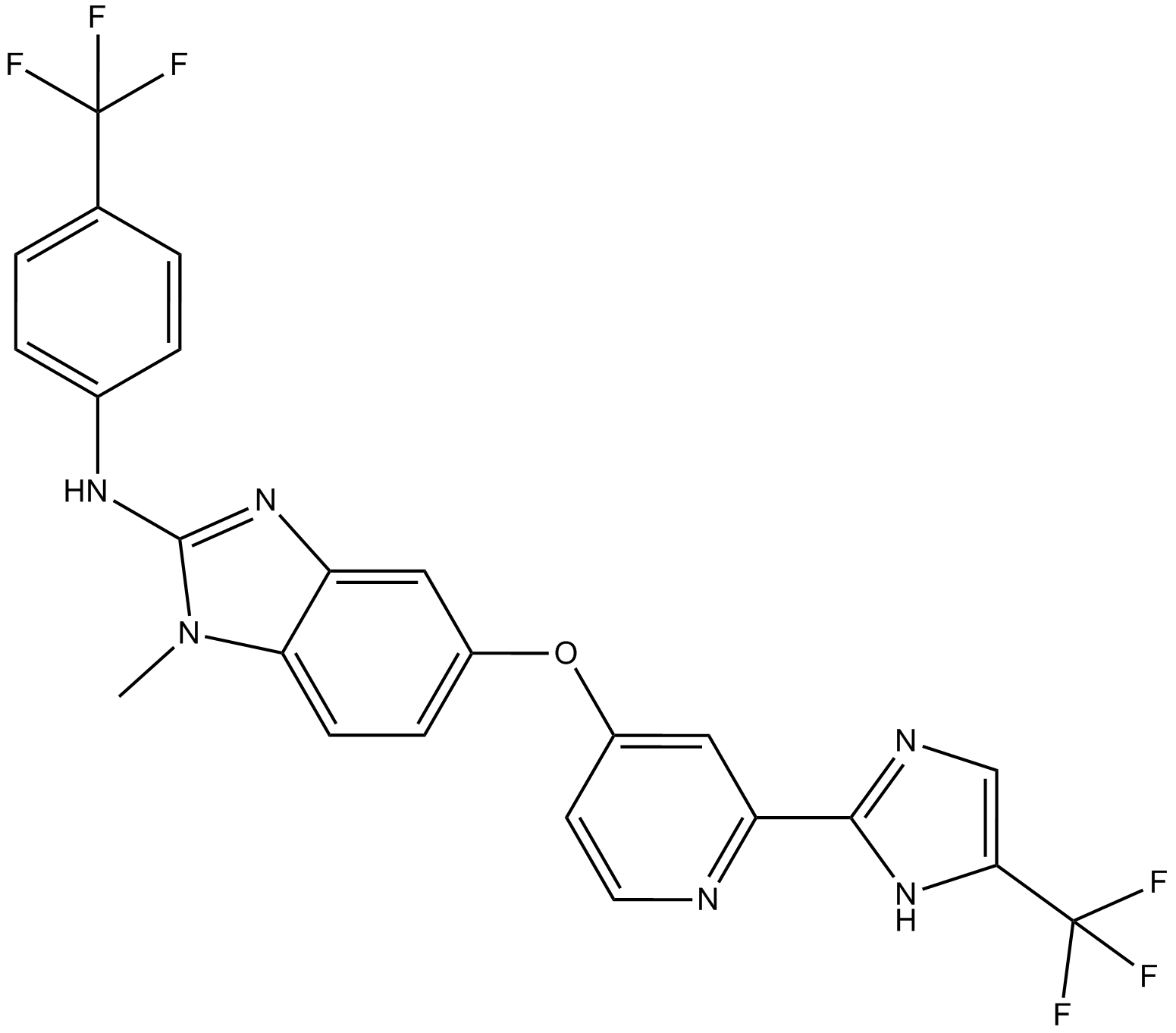 RAF265 Chemical Structure