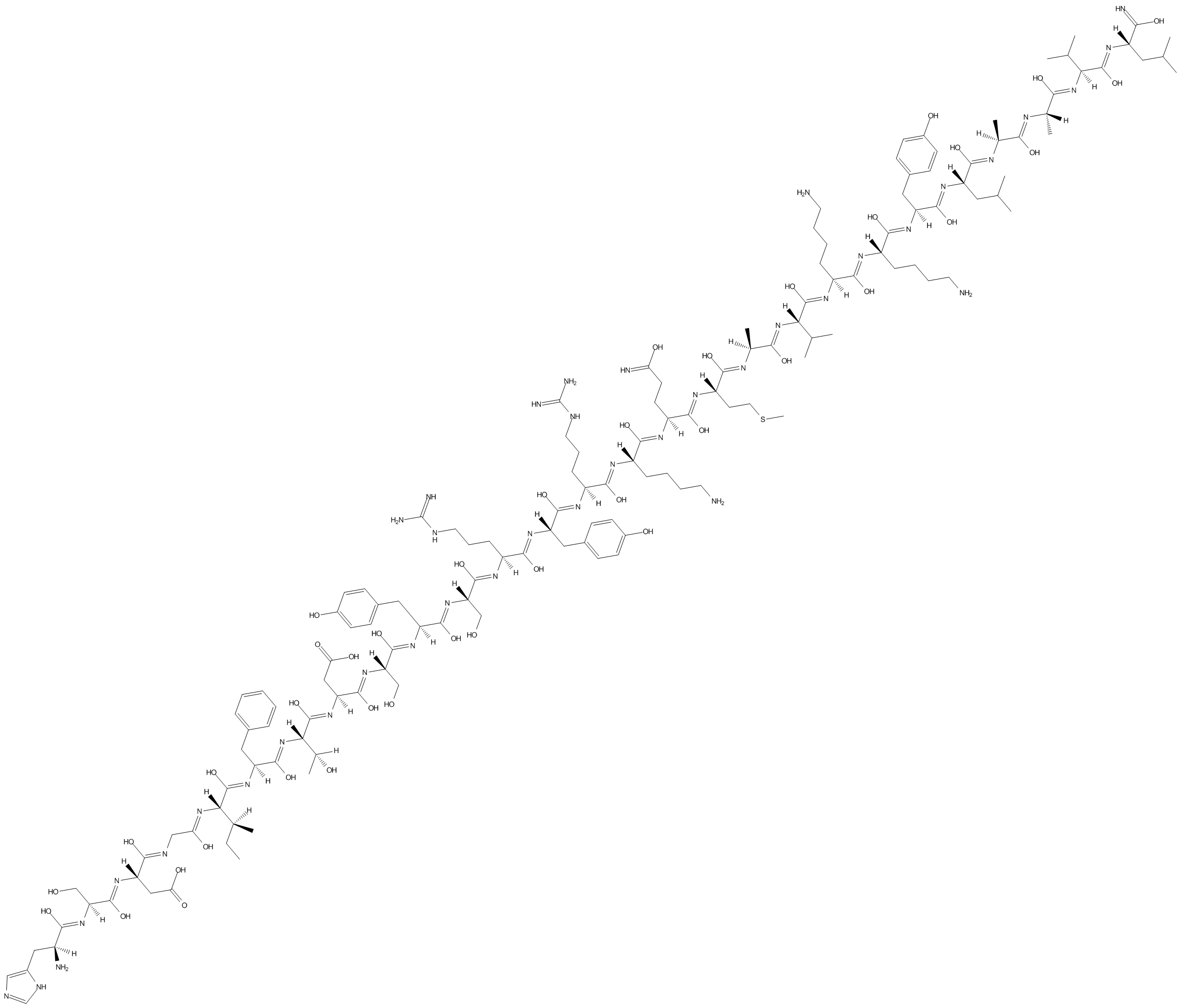PACAP 1-27 Chemical Structure