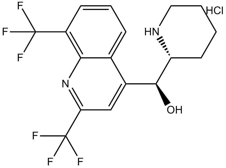Mefloquine hydrochloride Chemical Structure