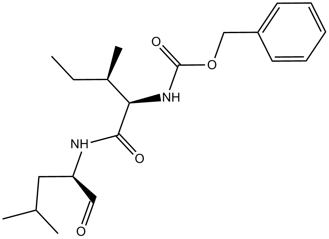 Z-Ile-Leu-aldehyde Chemical Structure