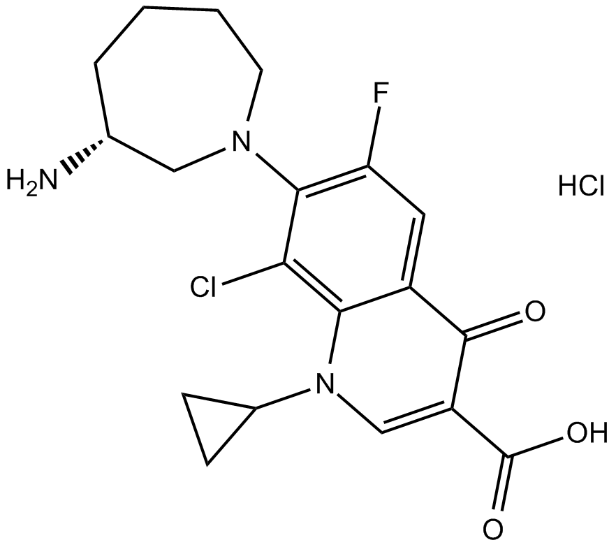 Besifloxacin HCl Chemical Structure