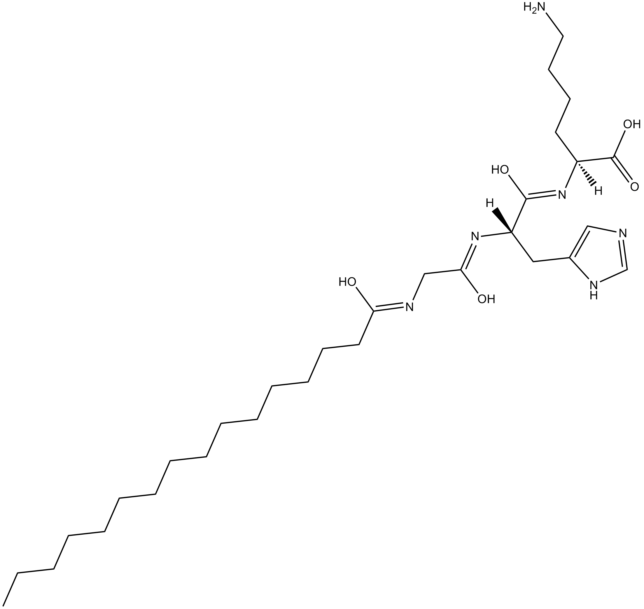 PalMitoyl Tripeptide-1 Chemical Structure