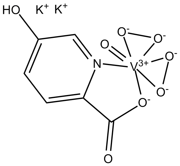 bpV(HOpic) (potassium salt, technical grade) Chemical Structure