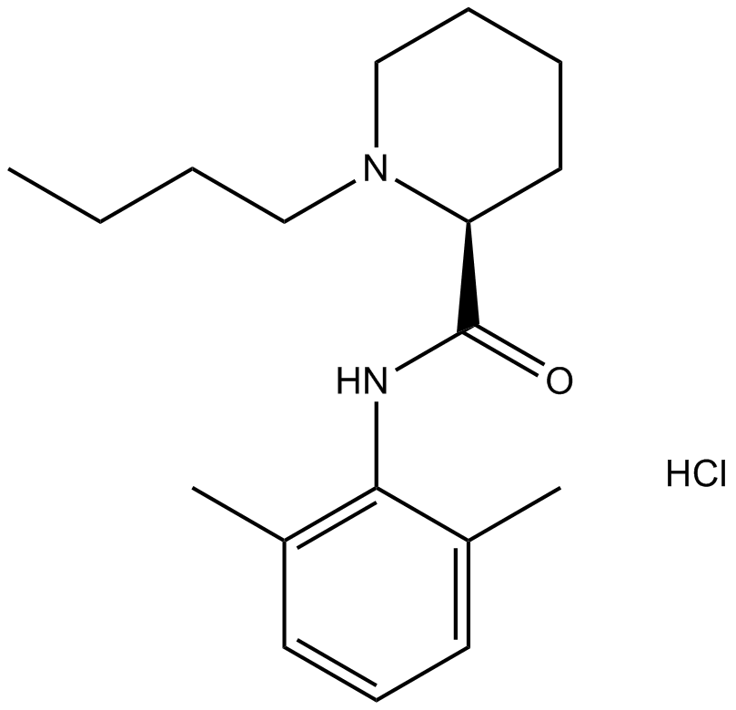 Levobupivacaine HCl Chemical Structure