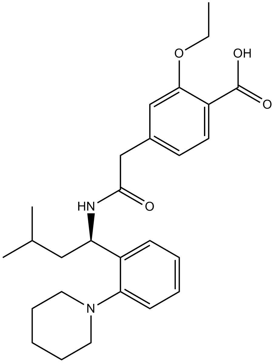 Repaglinide Chemical Structure