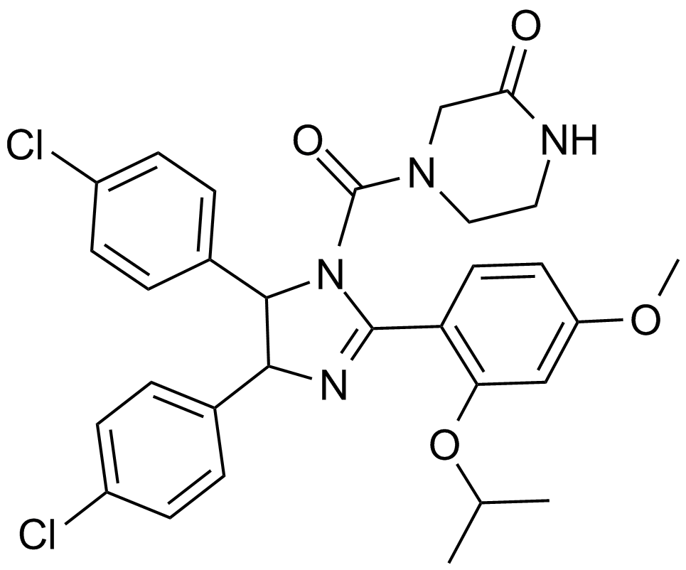 Nutlin-3 Chemical Structure