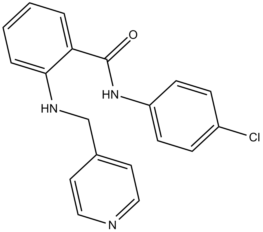 VEGFR Tyrosine Kinase Inhibitor II Chemical Structure