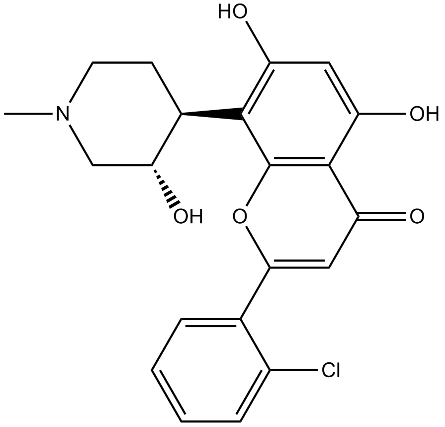 Flavopiridol Chemical Structure