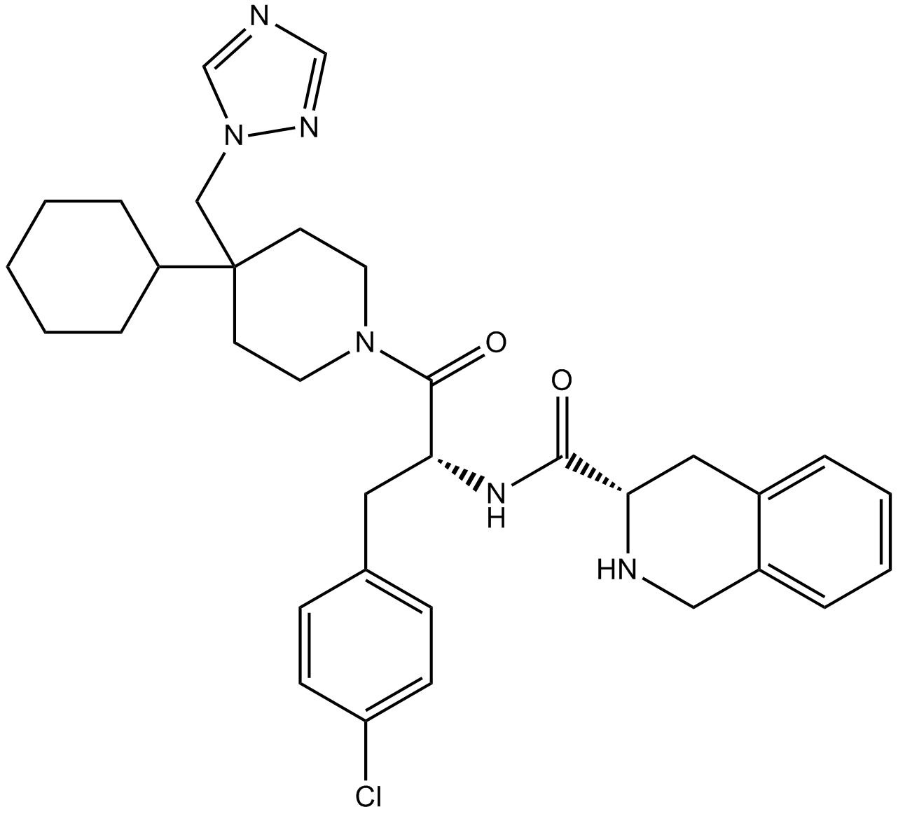 THIQ Chemical Structure