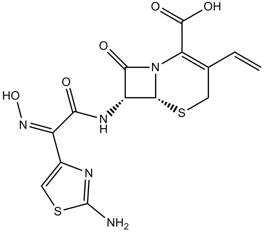 Cefdinir Chemical Structure