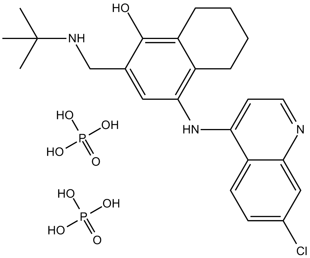 Naphthoquine phosphate Chemical Structure