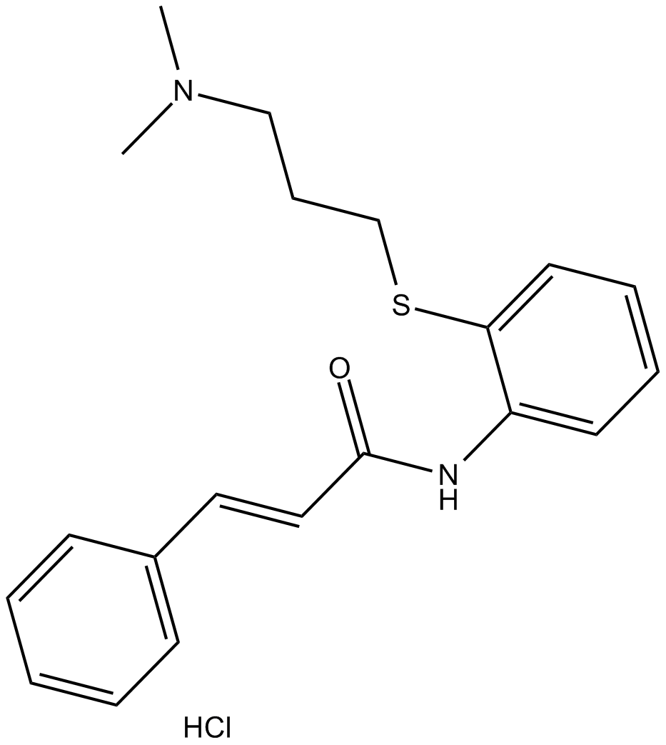 Cinanserin hydrochloride Chemical Structure