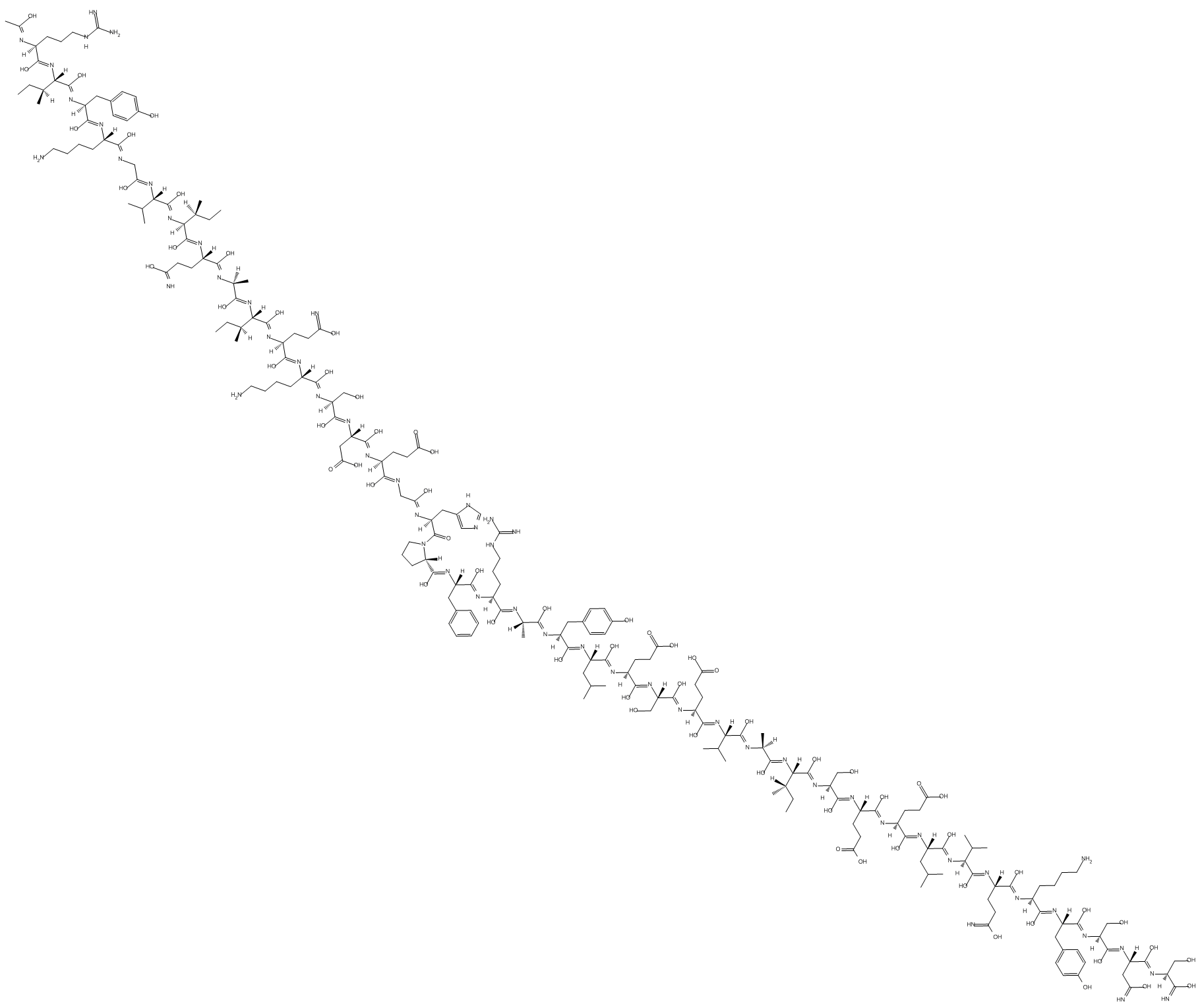 Nogo-66 (1-40) Chemical Structure