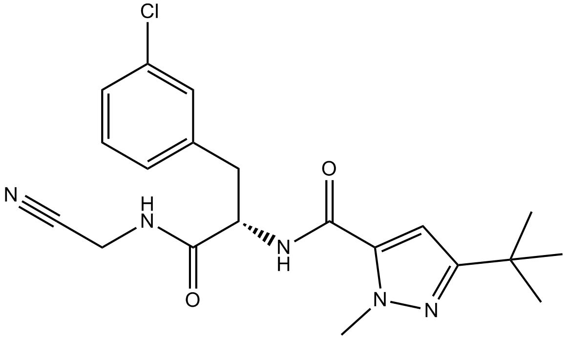 Cathepsin Inhibitor 1 Chemical Structure