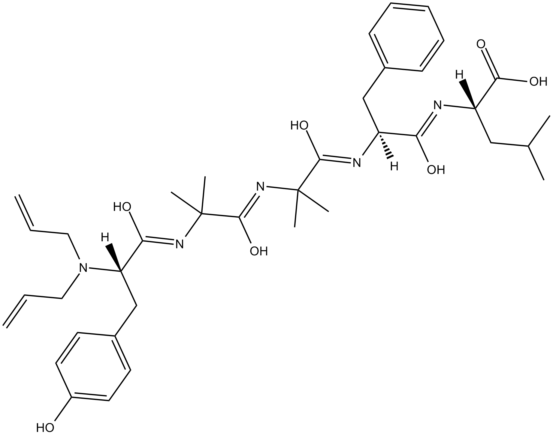 ICI 174,864 Chemical Structure