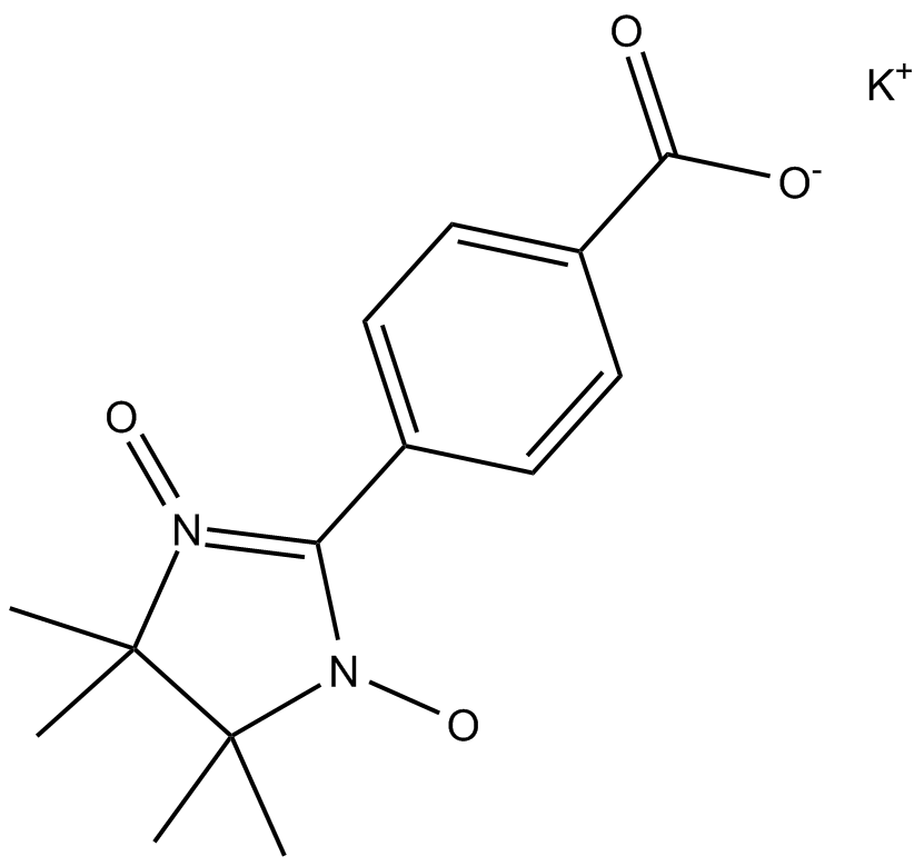 Carboxy-PTIO, potassium salt Chemical Structure