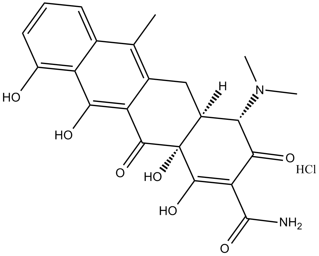 Anhydrotetracycline (hydrochloride) Chemical Structure