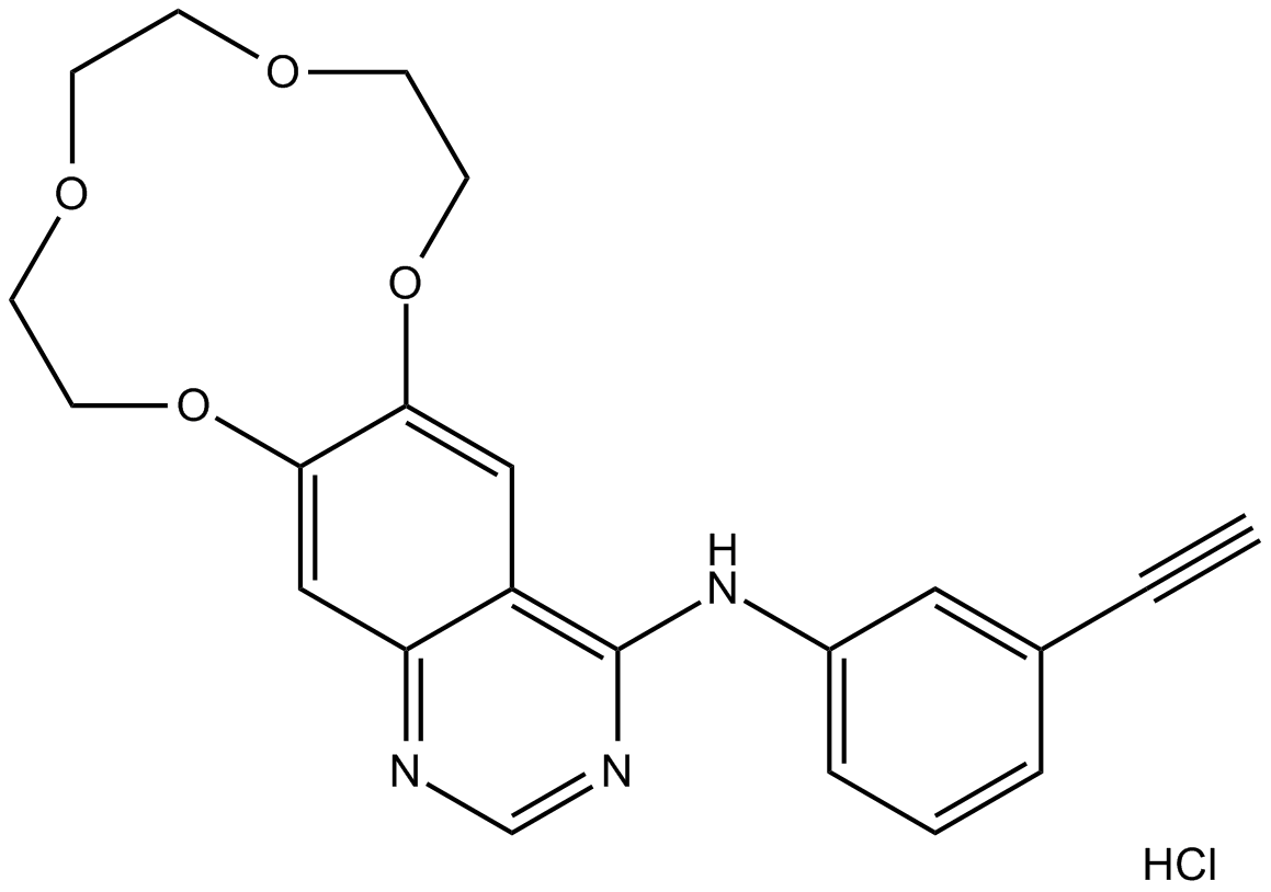 Icotinib Hydrochloride Chemical Structure