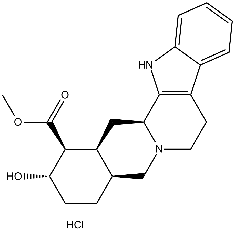 Rauwolscine hydrochloride Chemical Structure