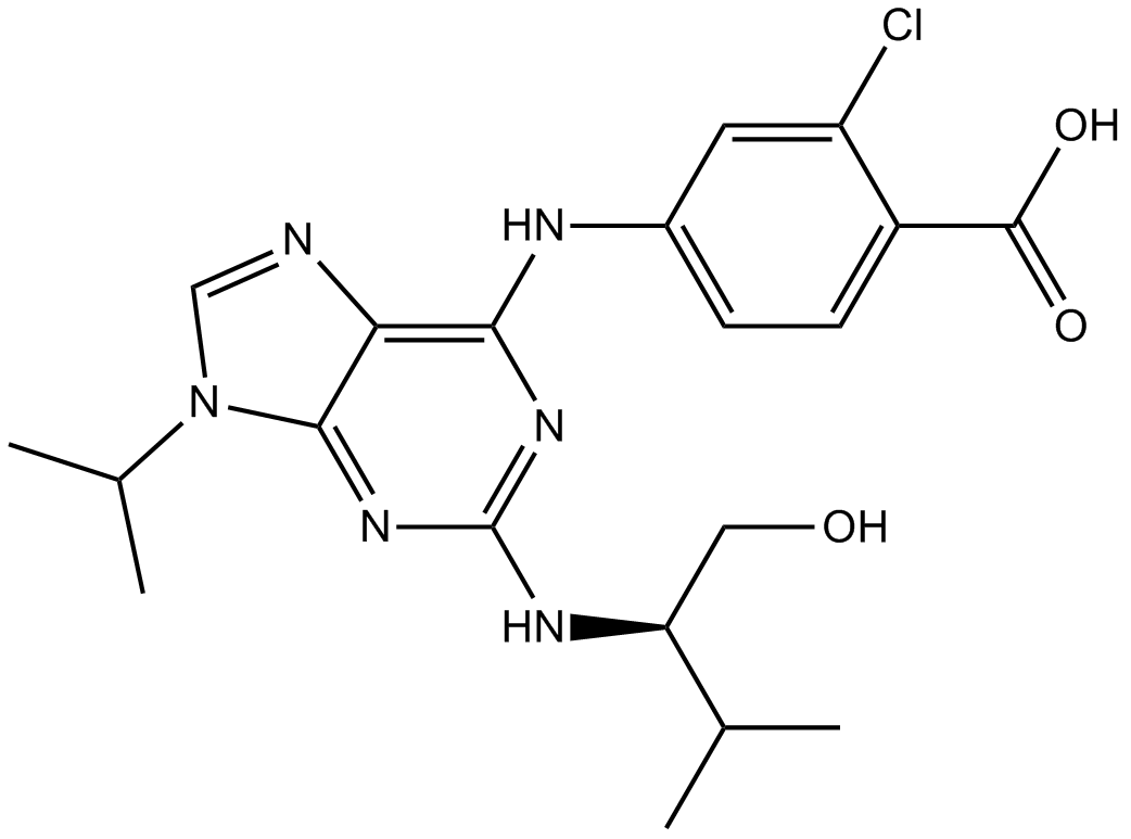 Purvalanol B Chemical Structure
