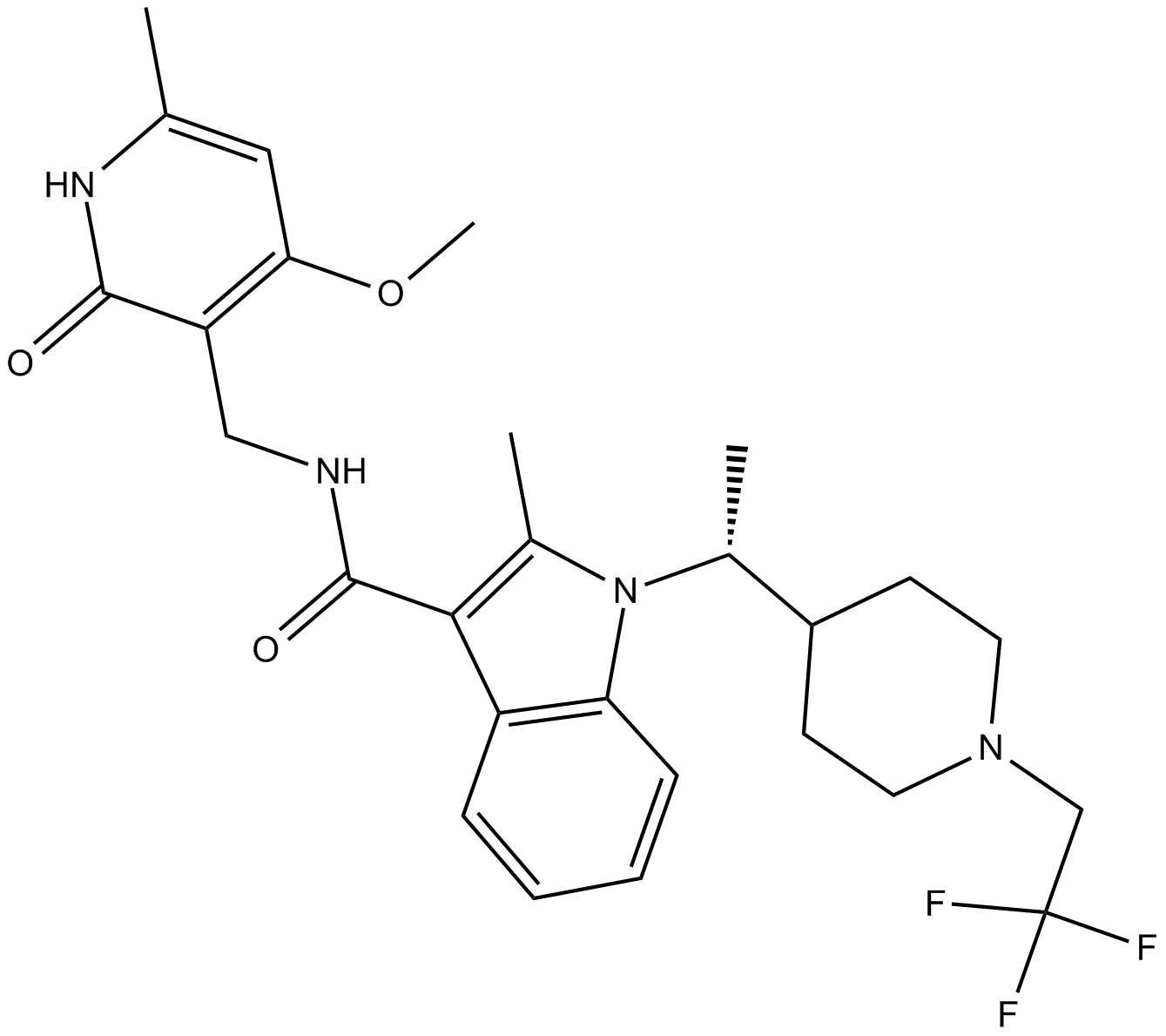 CPI-1205 Chemical Structure