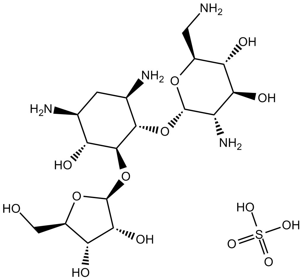 Ribostamycin Sulfate Chemical Structure