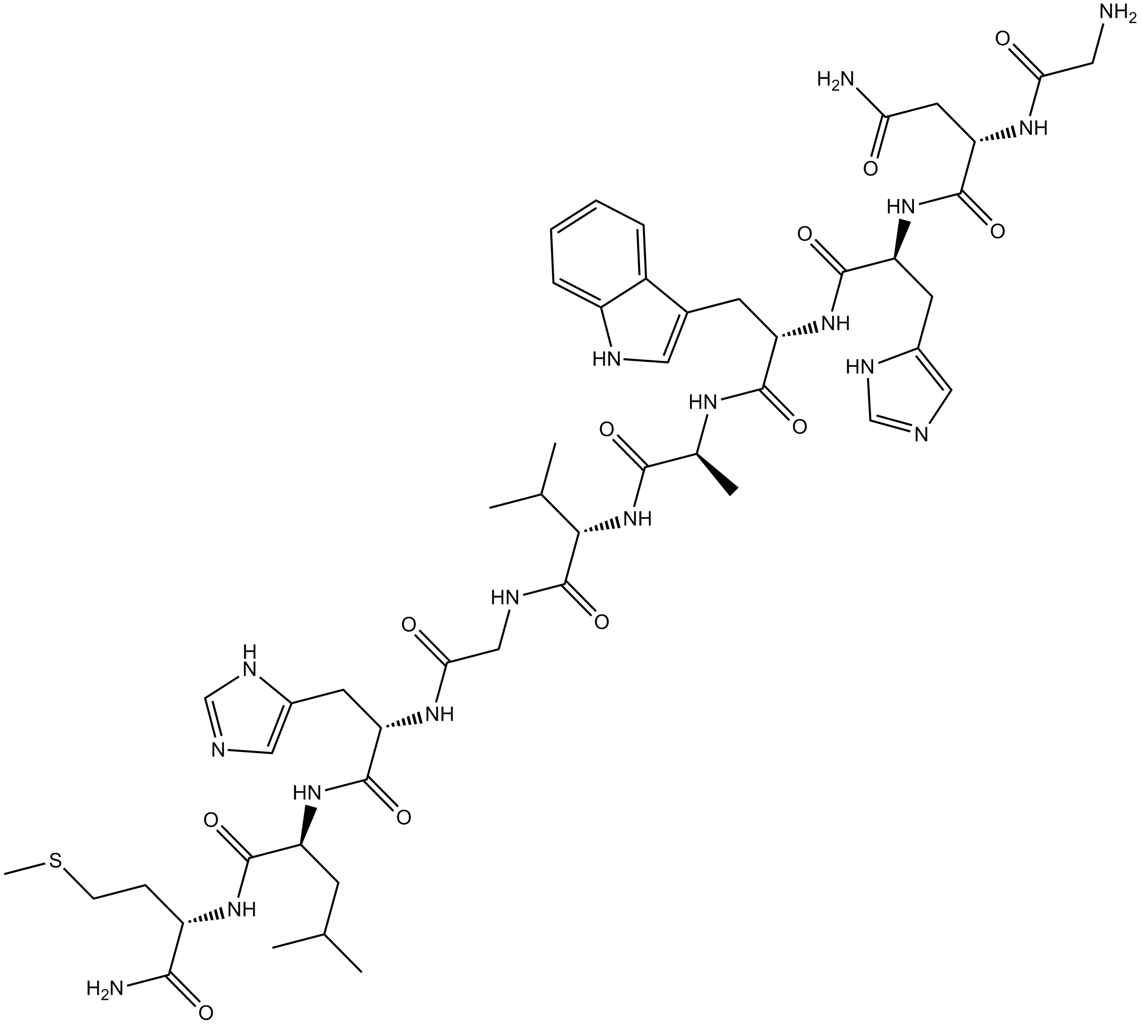 Neuromedin C (porcine) Chemical Structure